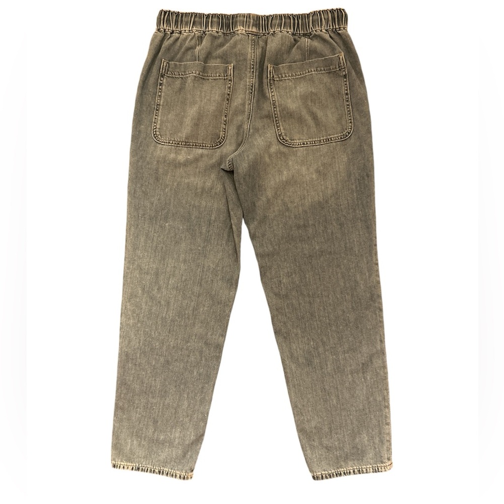 Soft Cozy JCrew Vintage Denim Joggers Drawstring Jeans - Size 28 - Picture 3 of 5